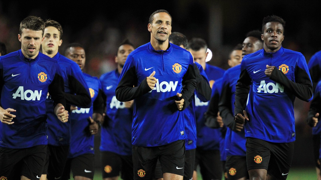Carrick, Ferdinand & Zaha (©Reuters)